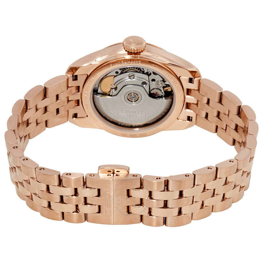 Tissot T-Classic Ballade Automatic Chronometer White Mother of Pearl Dial Ladies Watch T108.208.33.117.00 - Dawson Watches #3