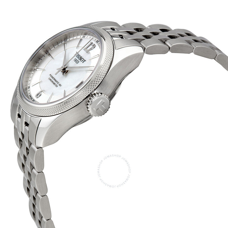 Tissot T-Classic Ballade Automatic Mother of Pearl Dial Ladies Watch T108.208.11.117.00 - Dawson Watches #2