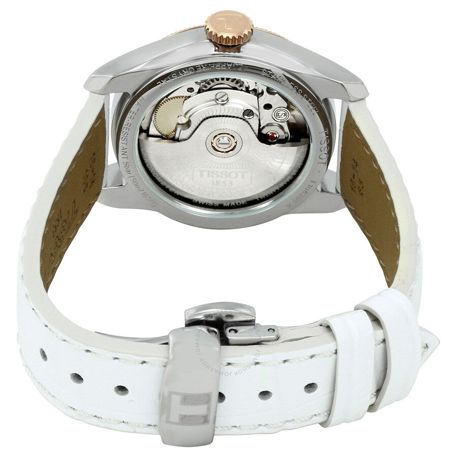 Tissot T-Classic Ballade Automatic Mother of Pearl Dial Ladies Watch T108.208.26.117.00 - Dawson Watches #3