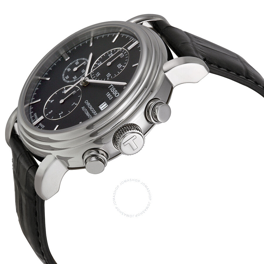 Tissot T-Classic Carson Chronograph Automatic Black Dial Men's Watch T0684271605100 - Dawson Watches #2