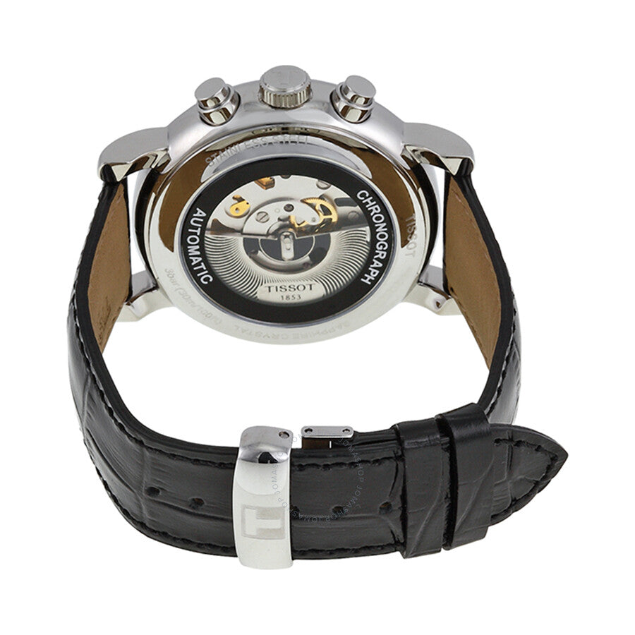 Tissot T-Classic Carson Chronograph Automatic Black Dial Men's Watch T0684271605100 - Dawson Watches #3