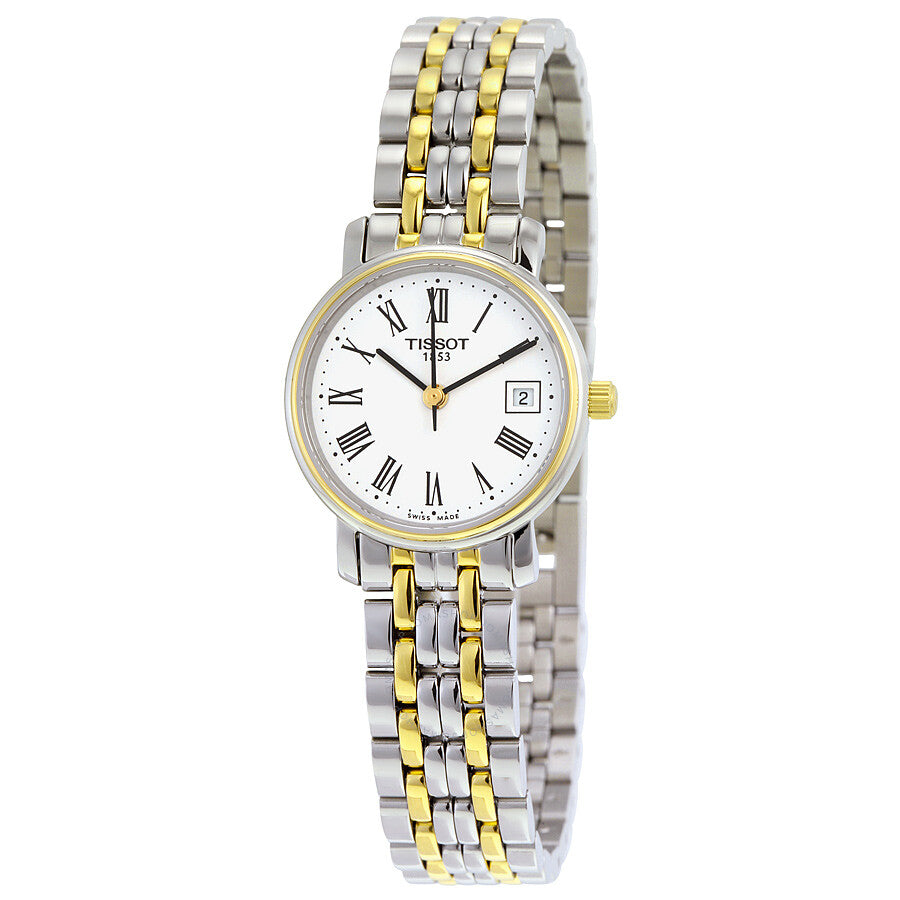 Tissot T-Classic Desire Silver Dial Ladies Watch T52228113 - Dawson Watches