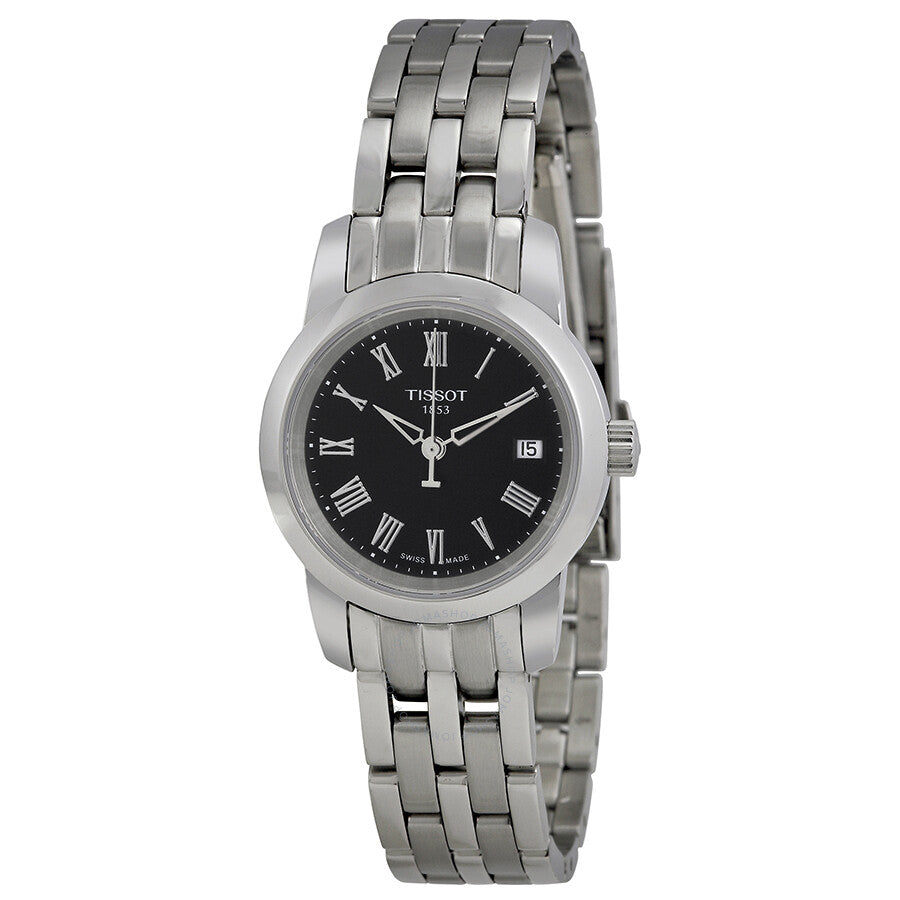 Tissot T-Classic Dream Black Dial Ladies Watch T033.210.11.053.00 - Dawson Watches