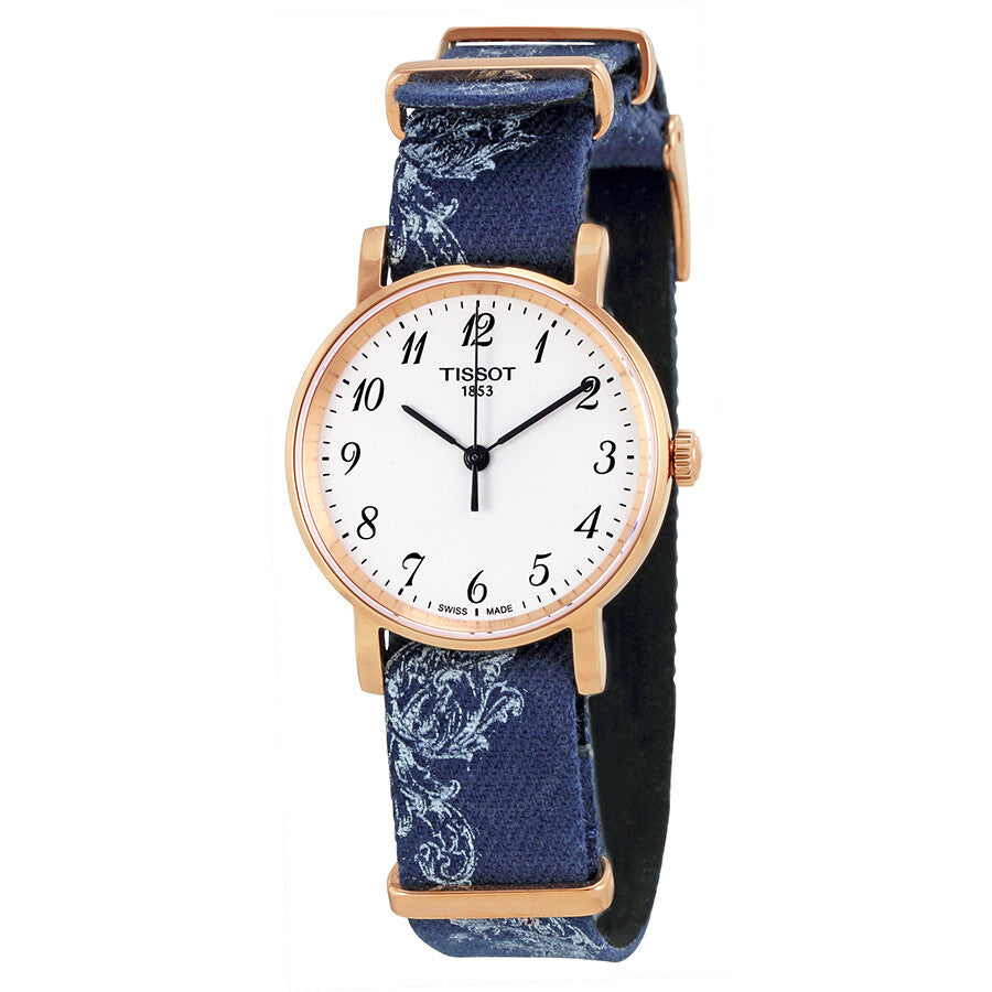 Tissot T-Classic Everytime Silver Dial Ladies Watch T1092103803200 - Dawson Watches