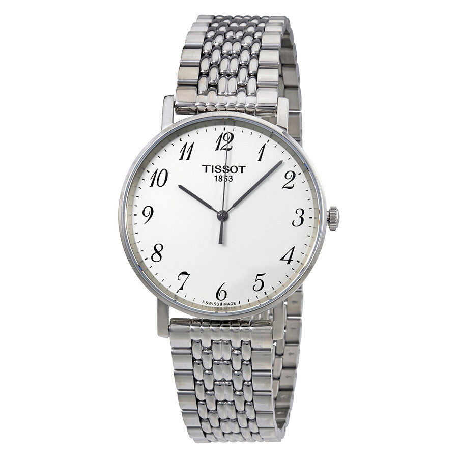 Tissot T-Classic Everytime Silver Dial Unisex Watch T1094101103200 - Dawson Watches