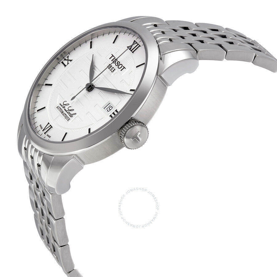Tissot T-Classic Le Locle Silver Dial Men's Watch T41183350 - Dawson Watches #2