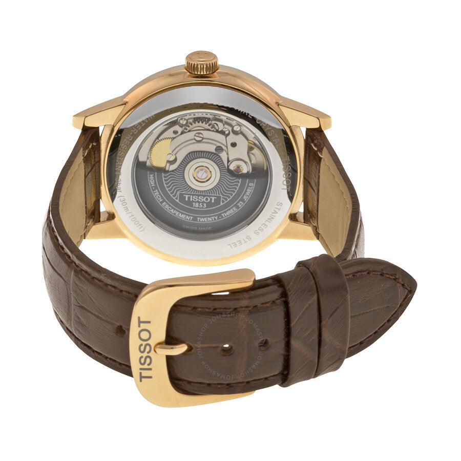 Tissot T-Classic Powermatic White Dial Men's Watch T0854073601100 - Dawson Watches #3