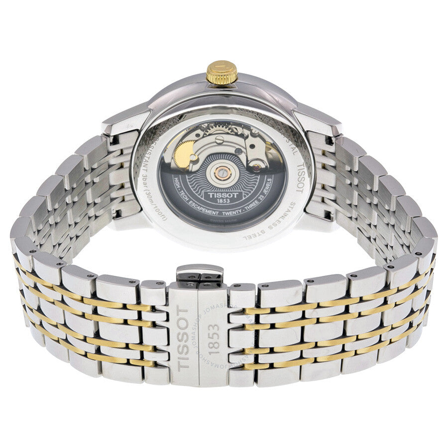 Tissot T-Classic Powermatic White Dial Men's Watch T0854072201100 - Dawson Watches #3