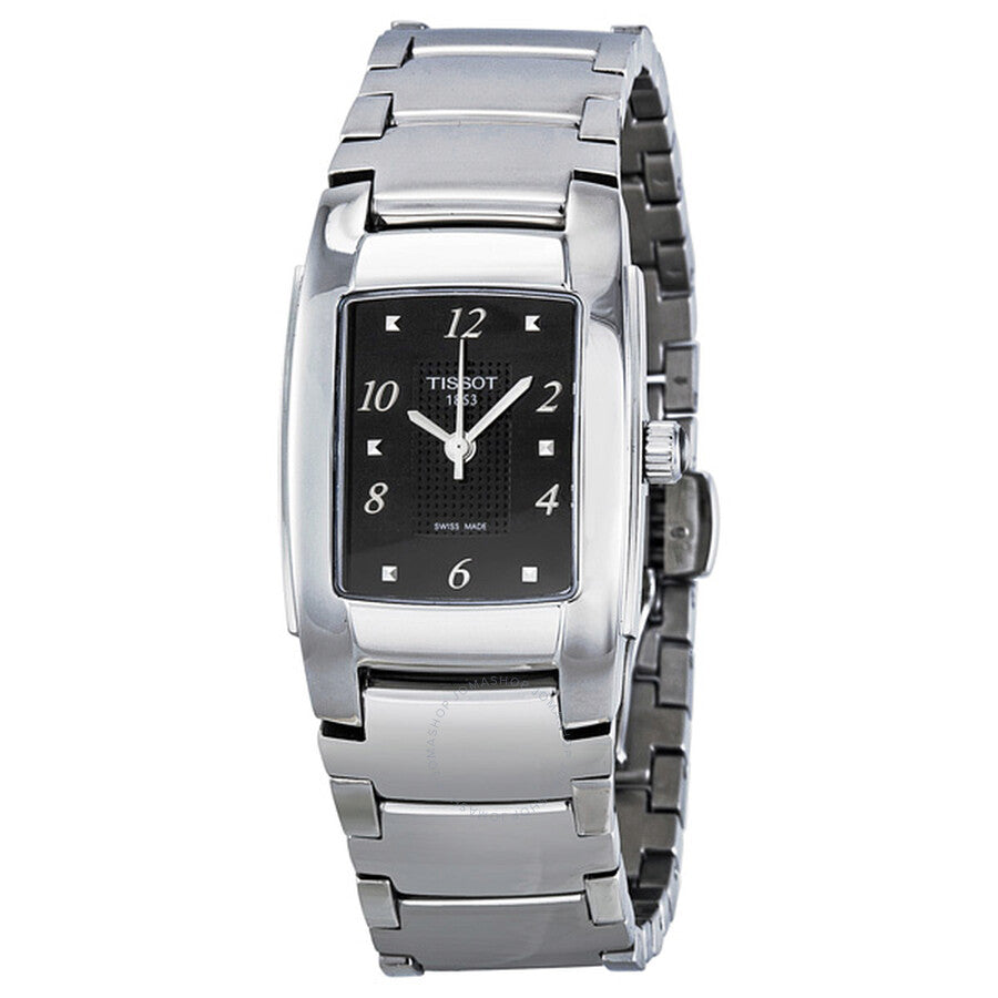 Tissot T-Classic T10 Black Dial Ladies Watch T073.310.11.057.00 - Dawson Watches
