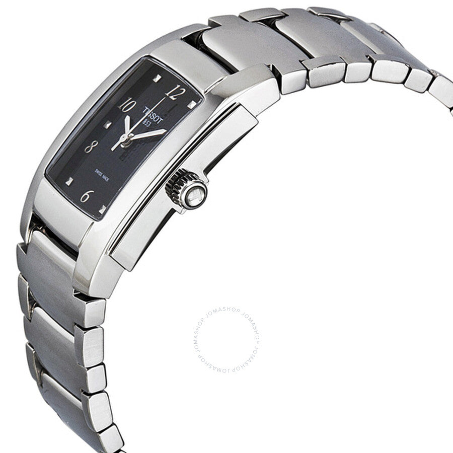 Tissot T-Classic T10 Black Dial Ladies Watch T073.310.11.057.00 - Dawson Watches #2