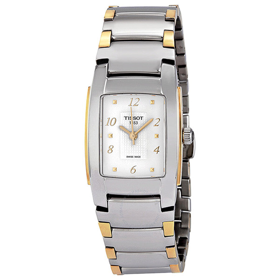 Tissot T-Classic T10 Silver Dial Ladies Watch T0733102201700 - Dawson Watches