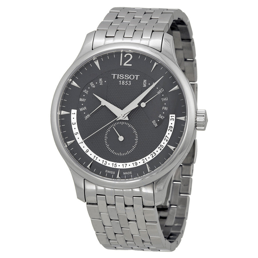 Tissot T-Classic Tradition Perpetual Calendar Men's Watch T0636371106700 - Dawson Watches