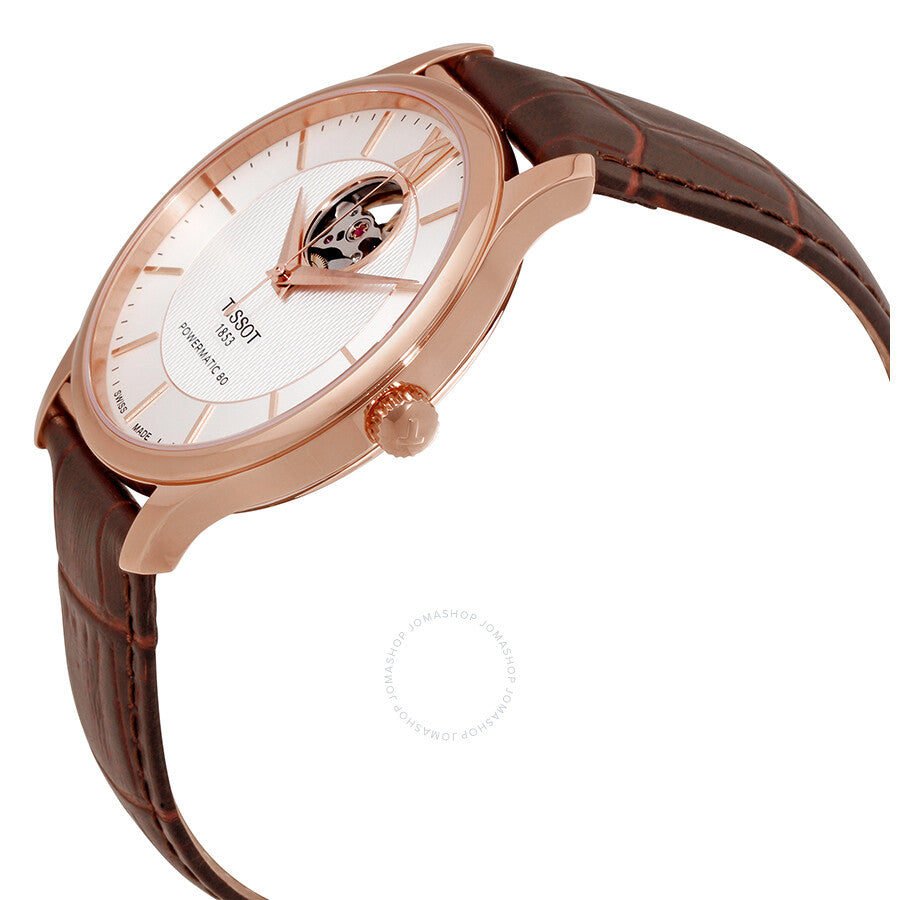 Tissot T-Classic Tradition Automatic Silver Dial Men's Watch T063.907.36.038.00 - Dawson Watches #2