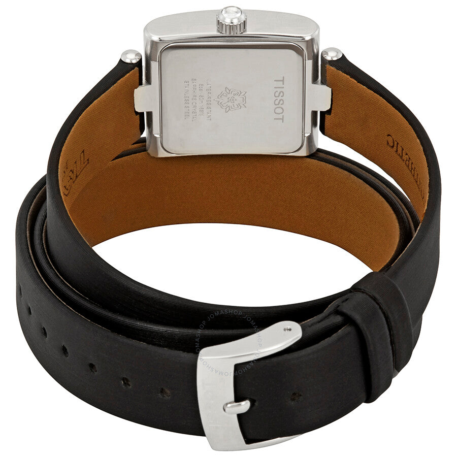 Tissot T-Collection Black Mother of Pearl Dial Ladies Watch T090.310.17.051.00 - Dawson Watches #3