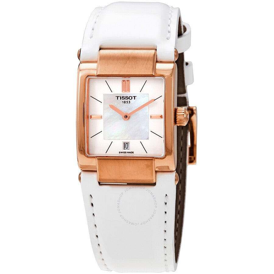 Tissot T-Collection Mother of Pearl Dial Ladies Watch T090.310.36.111.00 - Dawson Watches