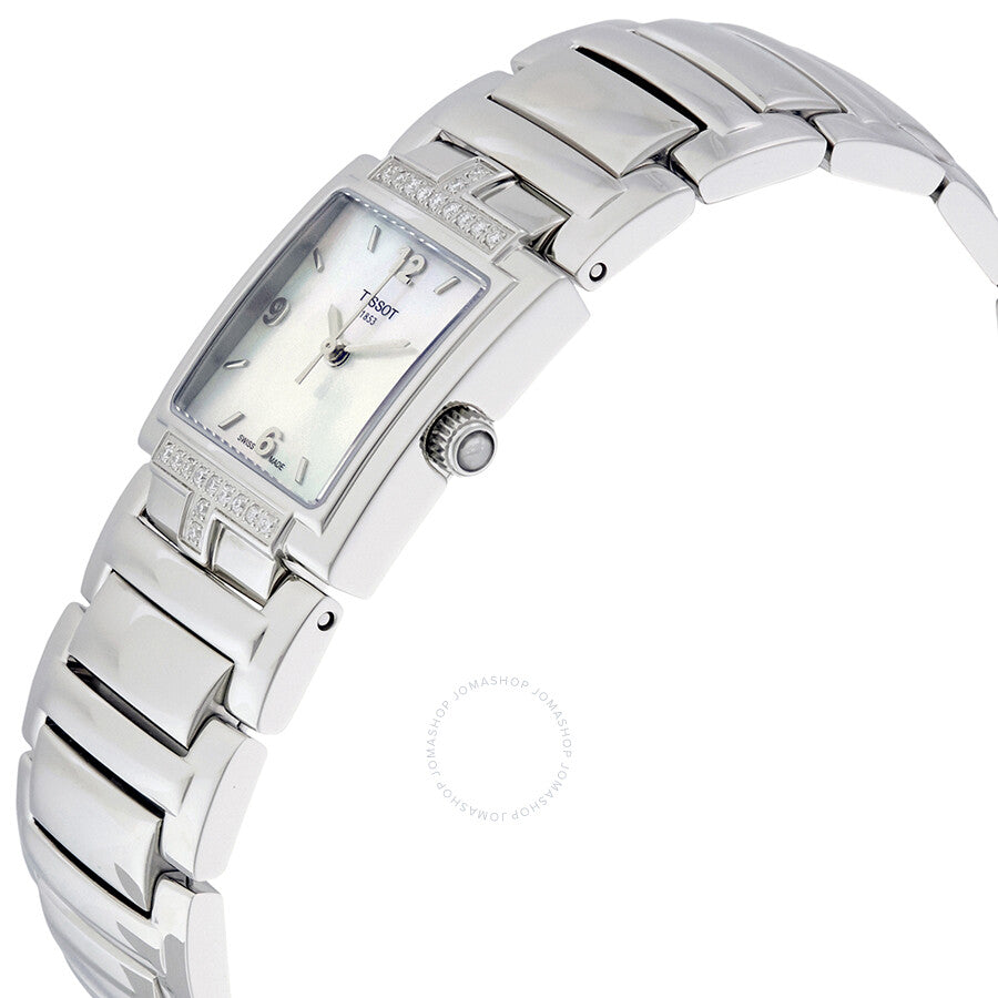 Tissot T-Evocation Mother of Pearl Dial Diamond Ladies Watch T0513106111700 - Dawson Watches #2
