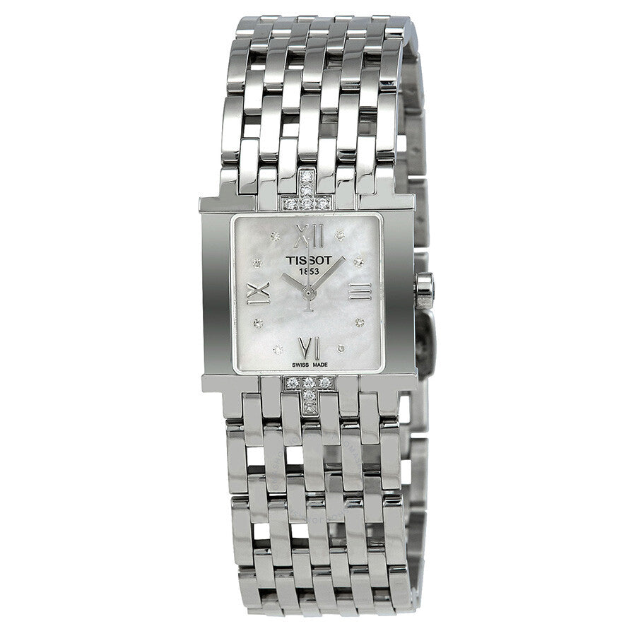 Tissot T-Lady Mother of Pearl Dial Ladies Watch T02.1.581.74 - Dawson Watches