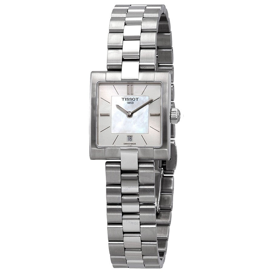 Tissot T-Lady Mother of Pearl Dial Ladies Watch T090.310.11.111.01 - Dawson Watches