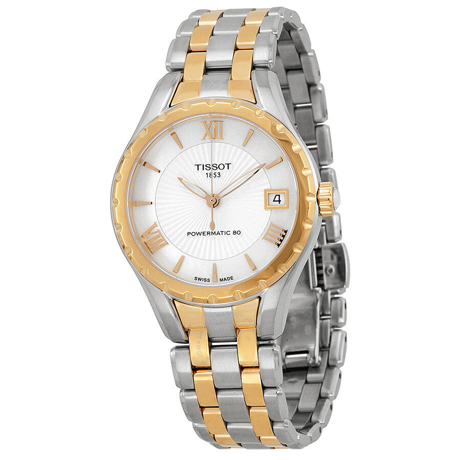 Tissot T-Lady Powermatic 80 Mother of Pearl Dial Ladies Watch T0722072211801 - Dawson Watches