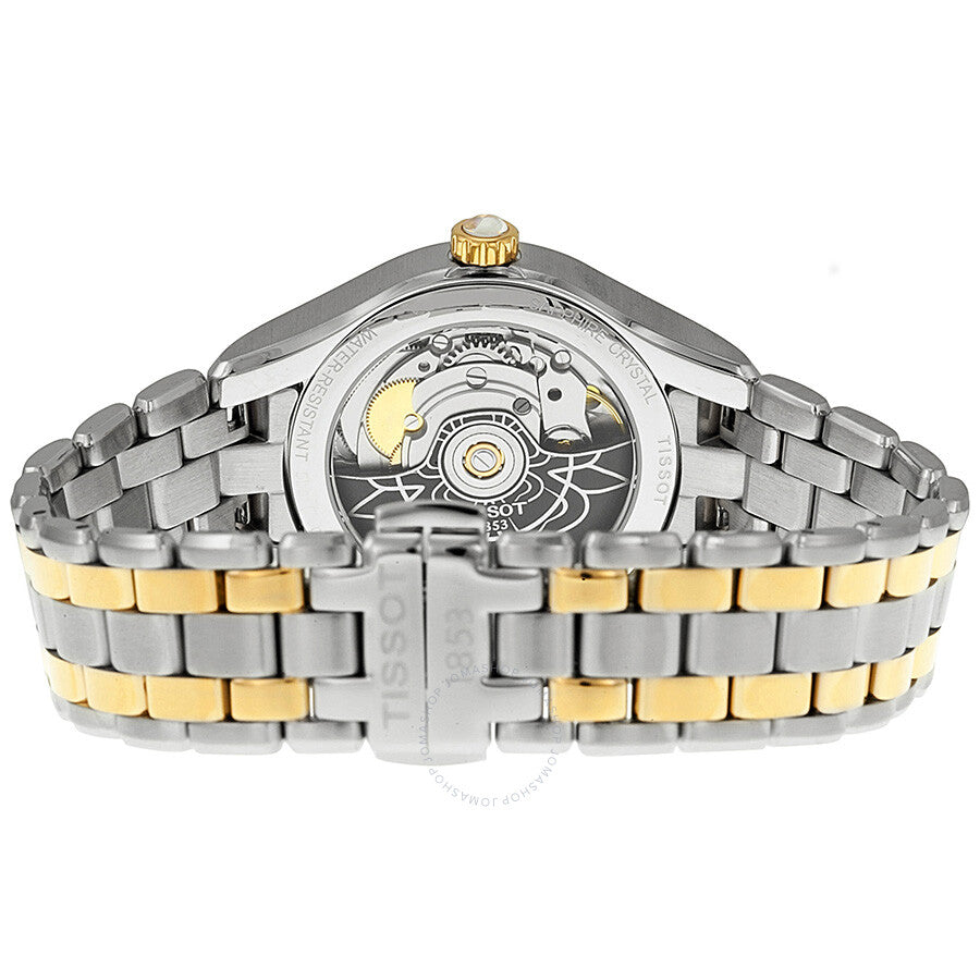 Tissot T-Lady Powermatic 80 Mother of Pearl Dial Ladies Watch T0722072211801 - Dawson Watches #3