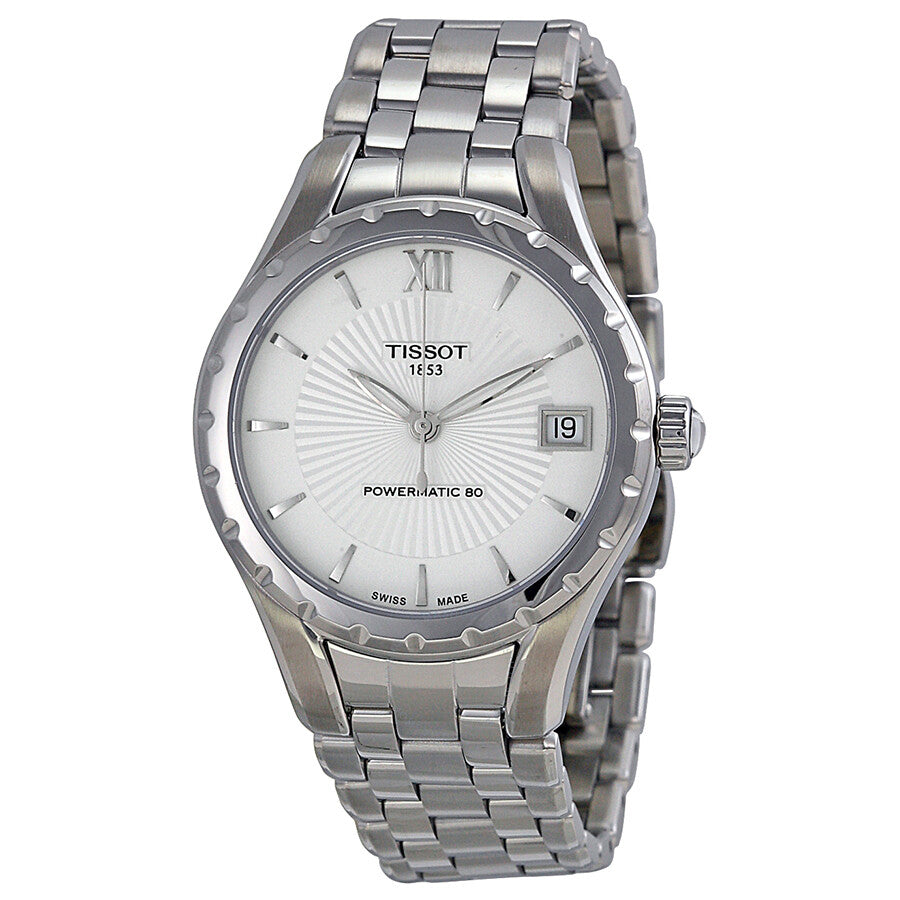 Tissot T-Lady Powermatic Automatic Silver Dial Ladies Watch T0722071103800 - Dawson Watches