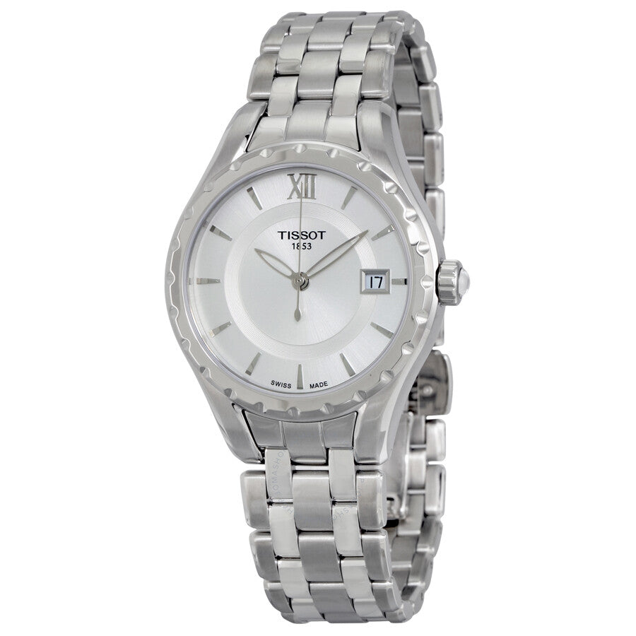 Tissot T-Lady Silver Dial Stainless Steel Ladies Watch T0722101103800 - Dawson Watches