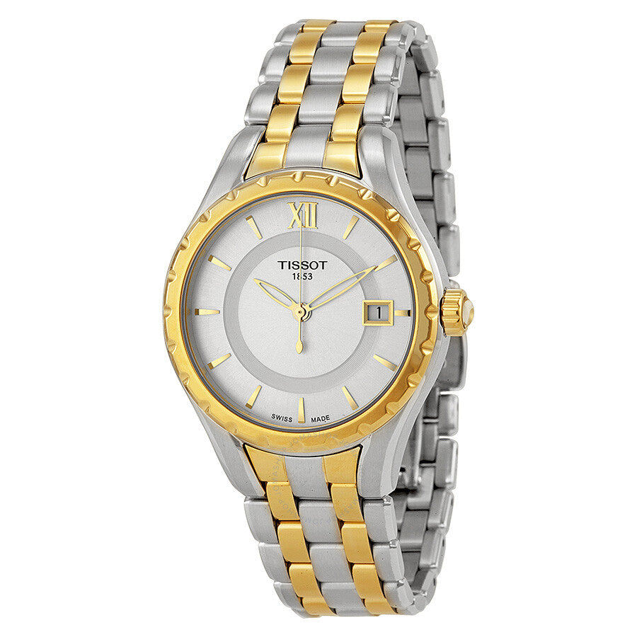 Tissot T-Lady Silver Dial Two-tone Ladies Watch Watch T0722102203800 - Dawson Watches