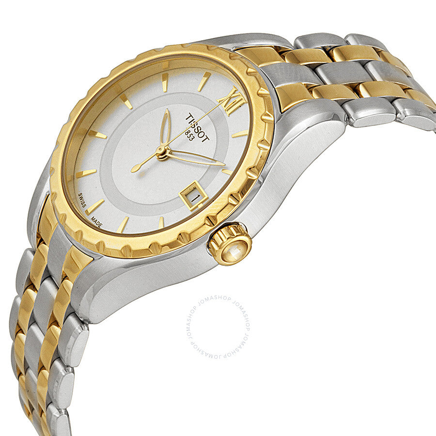Tissot T-Lady Silver Dial Two-tone Ladies Watch Watch T0722102203800 - Dawson Watches #2
