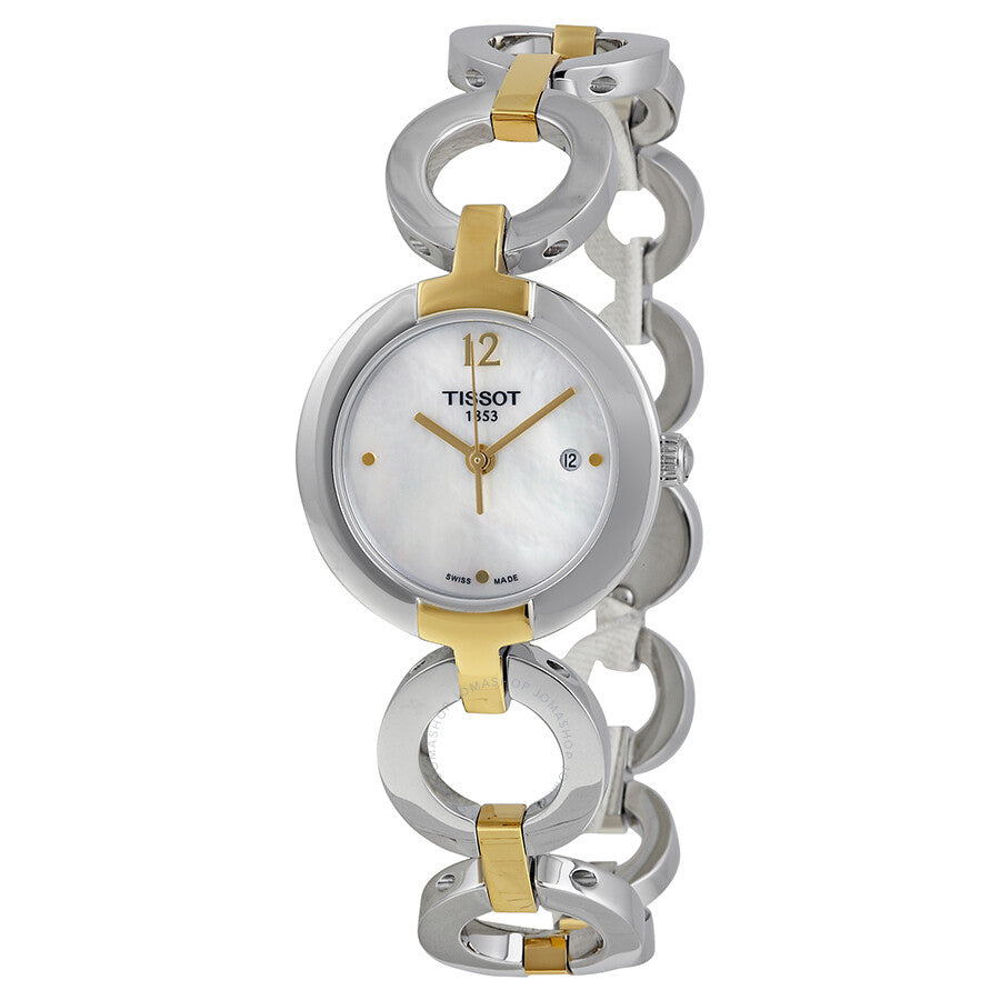 Tissot T-Lady Trend Pinky Mother of Pearl Dial Ladies Watch T0842102211700 - Dawson Watches