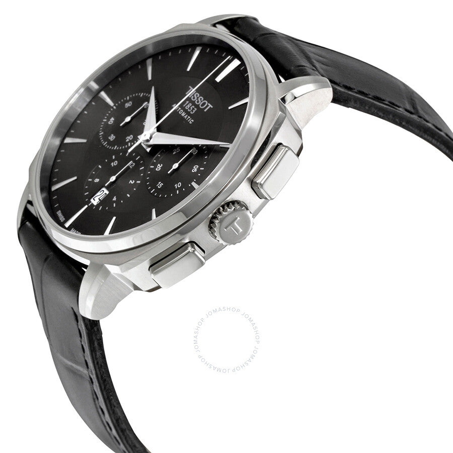 Tissot T-Lord Automatic Chronograph Black Dial Men's Watch T0595271605100 - Dawson Watches #2
