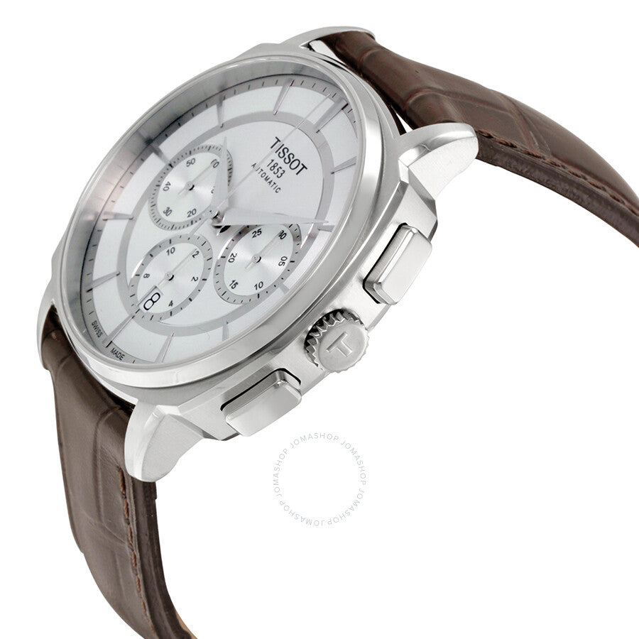 Tissot T-Lord Automatic Chronograph Silver Dial Men's Watch T0595271603100 - Dawson Watches #2