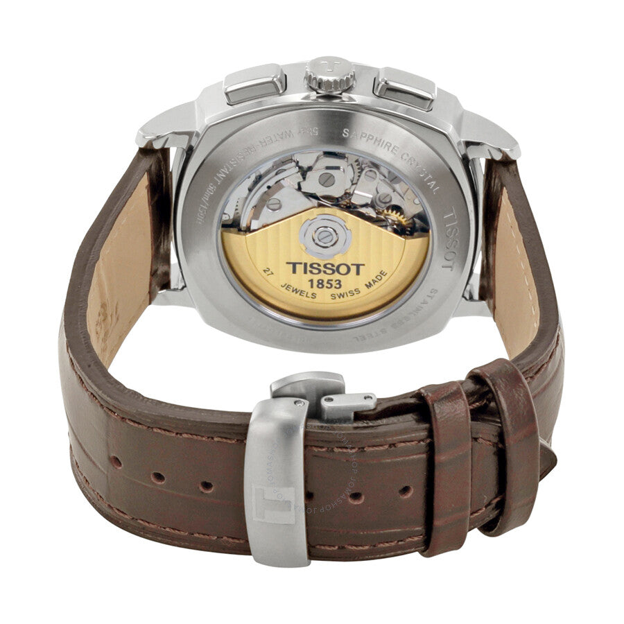 Tissot T-Lord Automatic Chronograph Silver Dial Men's Watch T0595271603100 - Dawson Watches #3