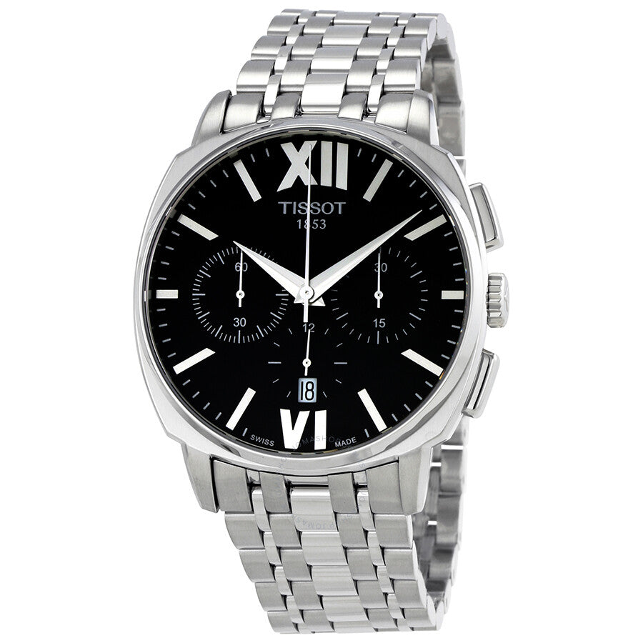 Tissot T-Lord Chronograph Black Dial Men's Watch T0595271105800 - Dawson Watches
