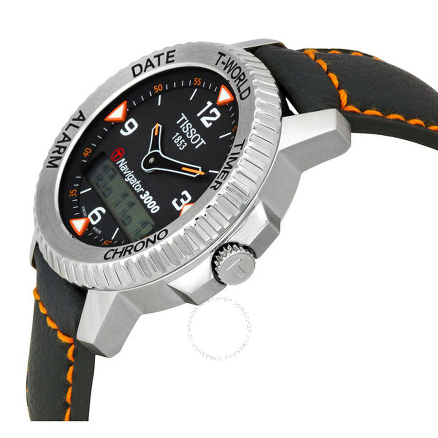 Tissot T-Navigator 3000 Grey Men's Analog-Digital Watch T96.1.478.32 - Dawson Watches #2