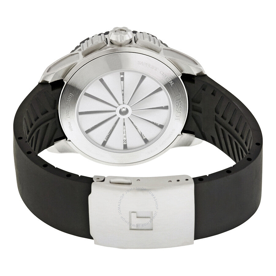 Tissot T-Navigator Automatic Chronograph Black Dial Men's Watch T0624271705701 - Dawson Watches #3