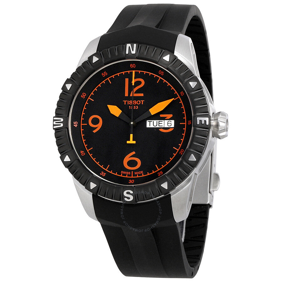 Tissot T-Navigator Automatic Black Dial Men's Watch T0624301705701 - Dawson Watches