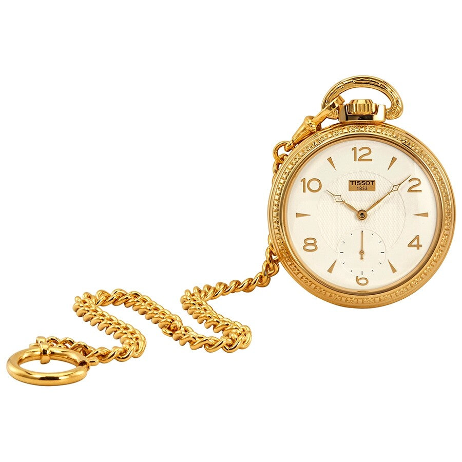 Tissot T-Pocket Lepine Mechanical Pocket Watch T82.4.407.34 - Dawson Watches