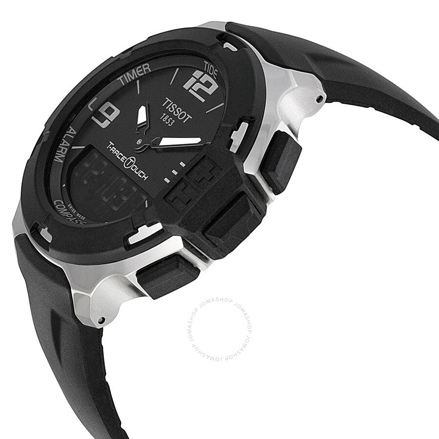Tissot T-Race Analog Digital Black Rubber Men's Watch T0814201705701 - Dawson Watches #2