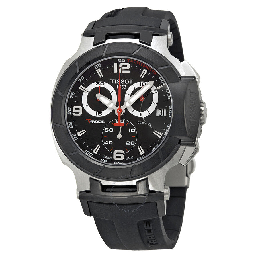 Tissot T-Race Black Dial Men's Watch T048.417.27.057.00 - Dawson Watches