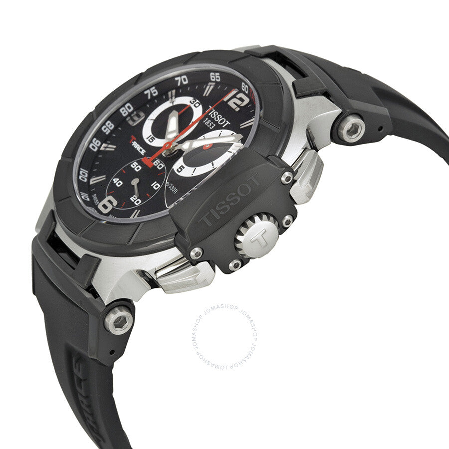Tissot T-Race Black Dial Men's Watch T048.417.27.057.00 - Dawson Watches #2