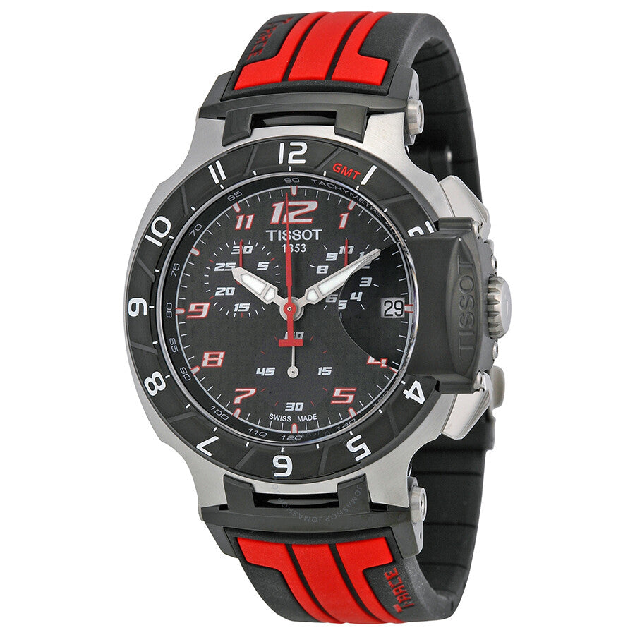 Tissot T Race  Chronograph Black Dial Men's Watch T0484172720701 - Dawson Watches