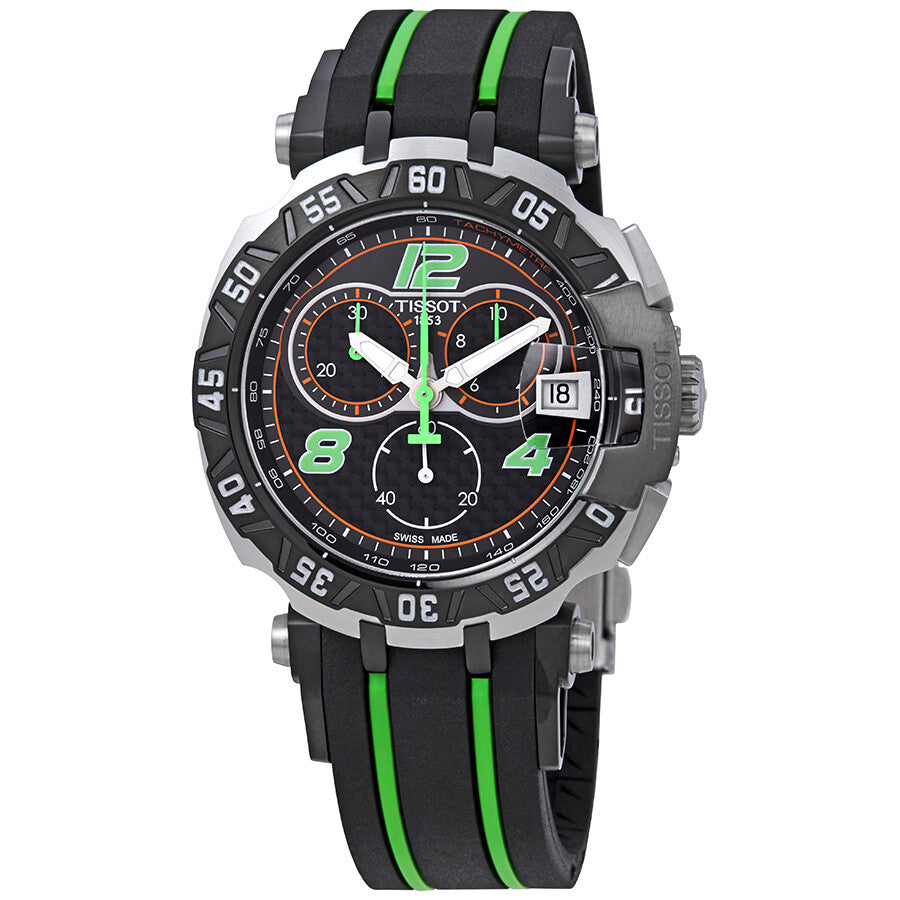 Tissot T-Race Chronograph Black Dial Men's Watch T092.417.27.207.02 - Dawson Watches