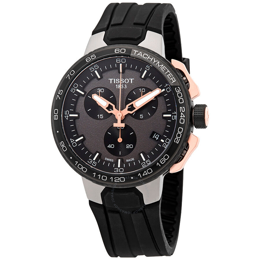 Tissot T-Race Chronograph Black Dial Men's Watch T111.417.37.441.07 - Dawson Watches
