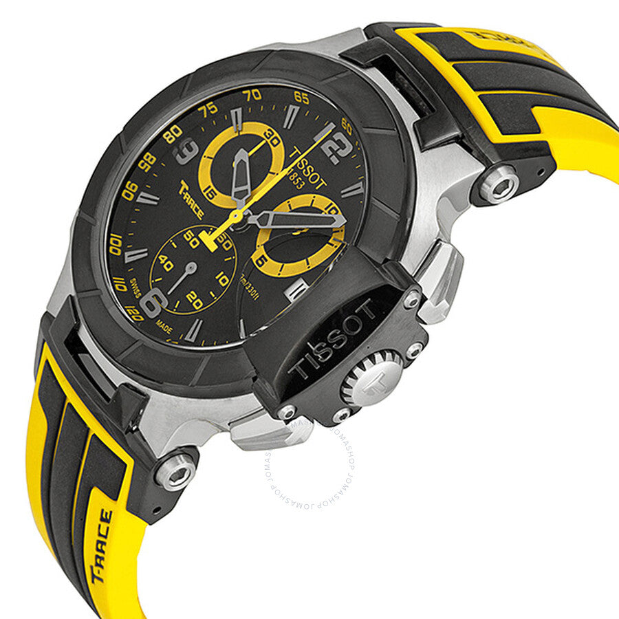 Tissot T-Race Chronograph Black Dial Men's Watch T0484172705711 - Dawson Watches #2