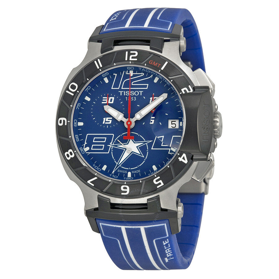 Tissot T Race  Chronograph Blue Dial Men's Watch T0484172704700 - Dawson Watches