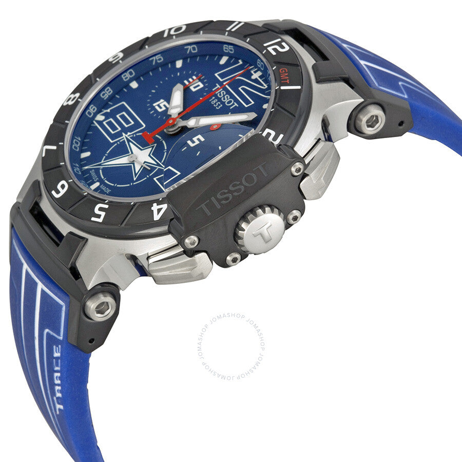 Tissot T Race  Chronograph Blue Dial Men's Watch T0484172704700 - Dawson Watches #2