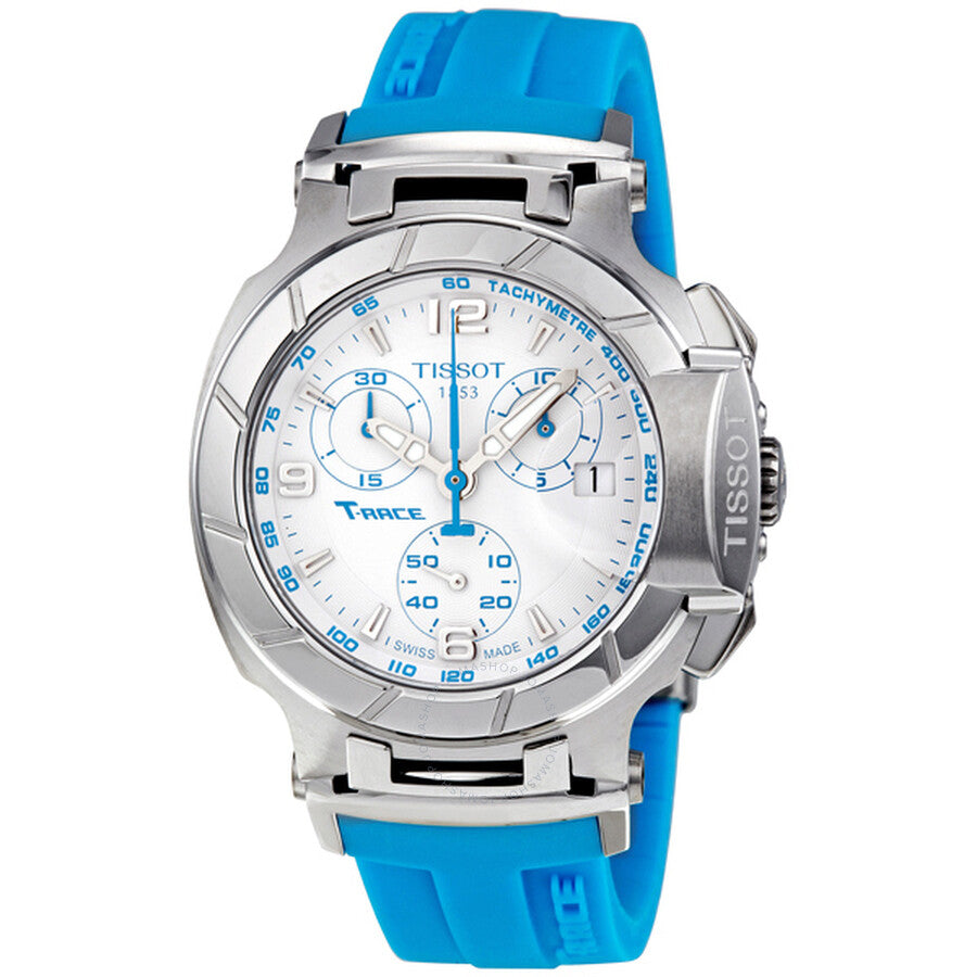 Tissot T Race Chronograph Sky Ladies Watch T0482171701702 - Dawson Watches
