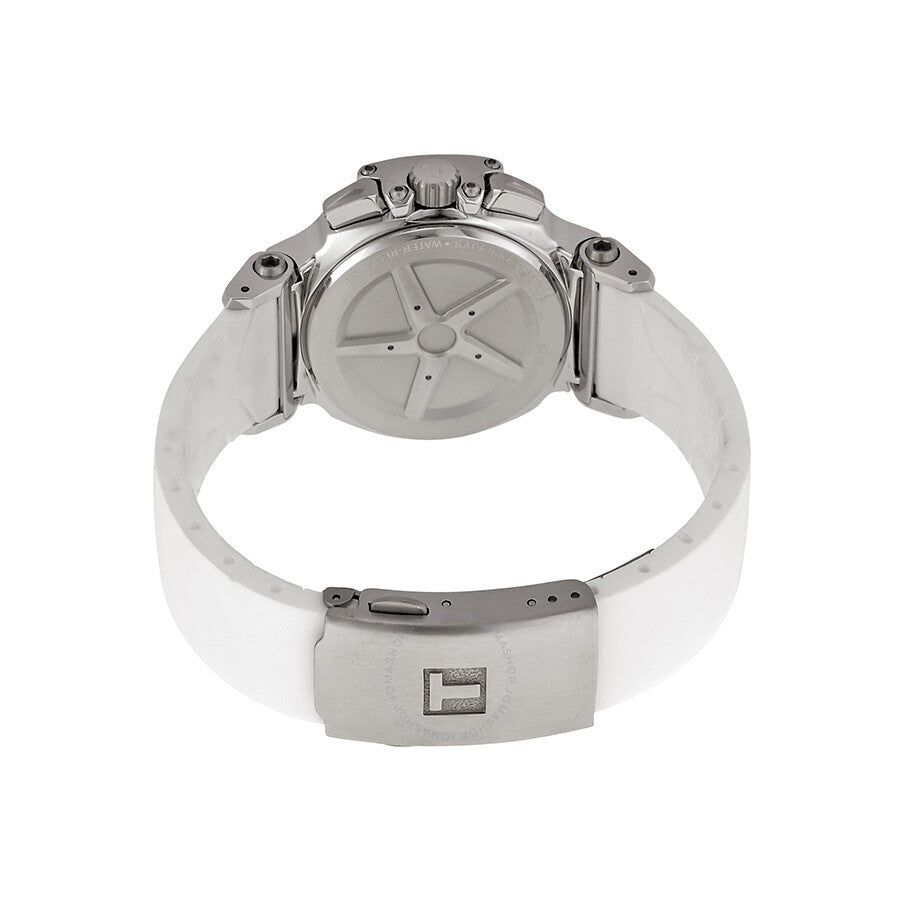 Tissot T-Race Chronograph White Dial Ladies Watch T0482171701700 - Dawson Watches #3