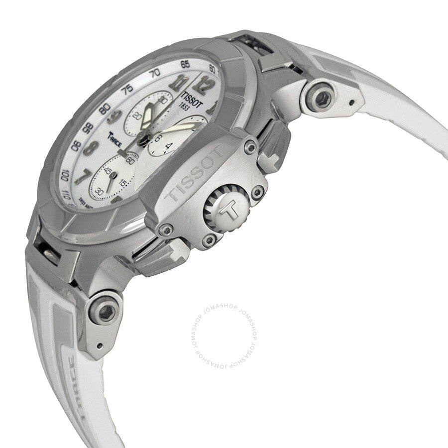 Tissot T-Race Chronograph White Grey Dial Men's Watch T0484171701200 - Dawson Watches #2