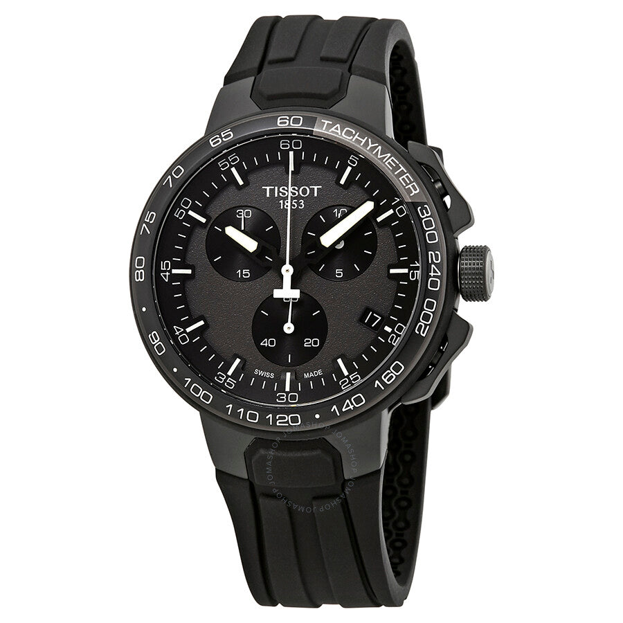 Tissot T-Race Cycling Chronograph Black Dial Men's Watch T111.417.37.441.03 - Dawson Watches